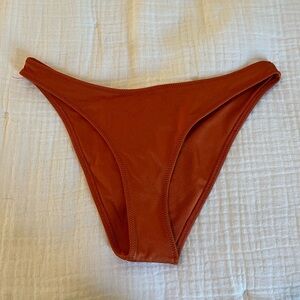 Burnt Orange Triangl Bikini Bottoms